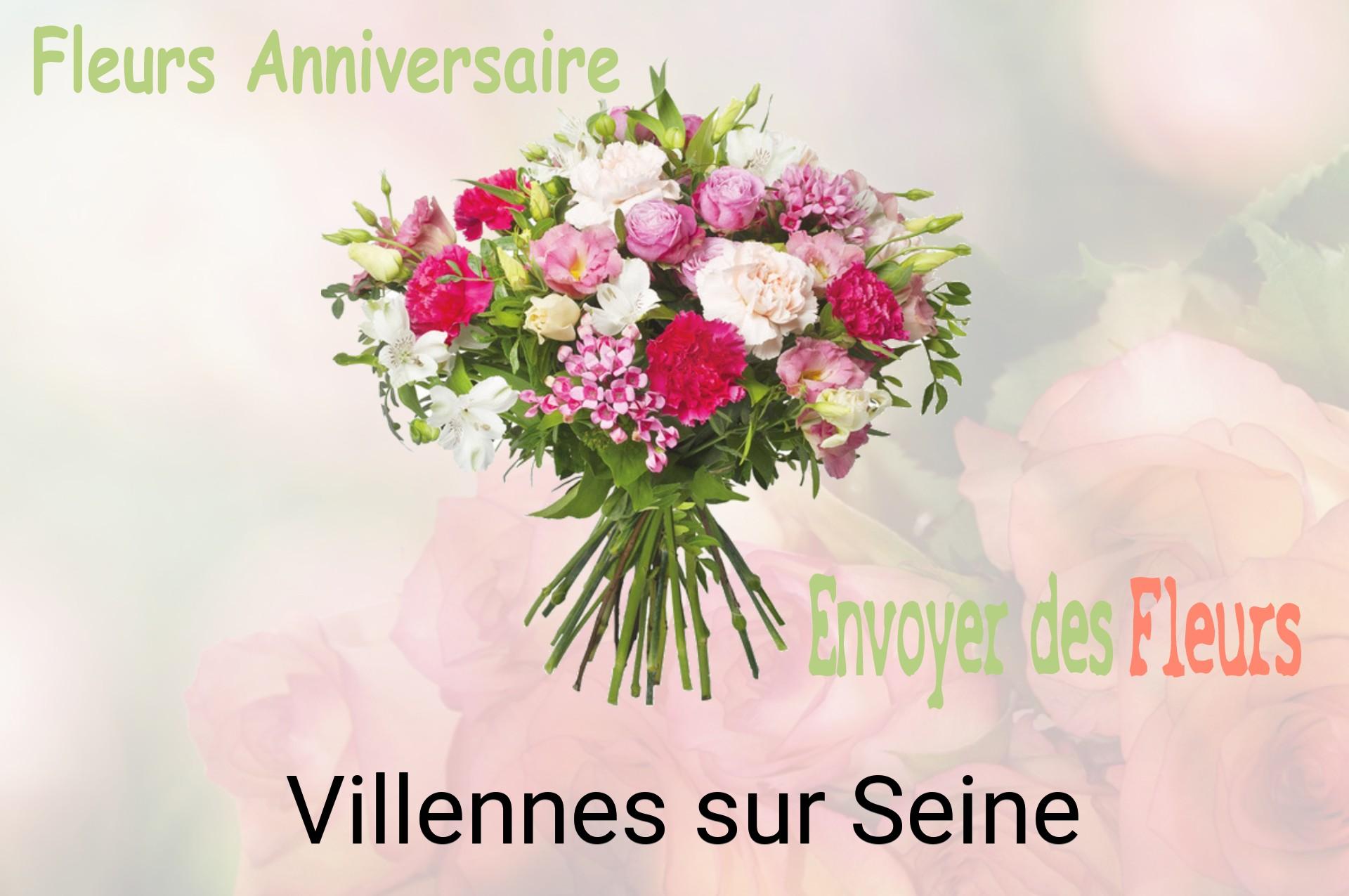 Bouquet de fleurs d’anniversaire livré à Villennes-sur-Seine