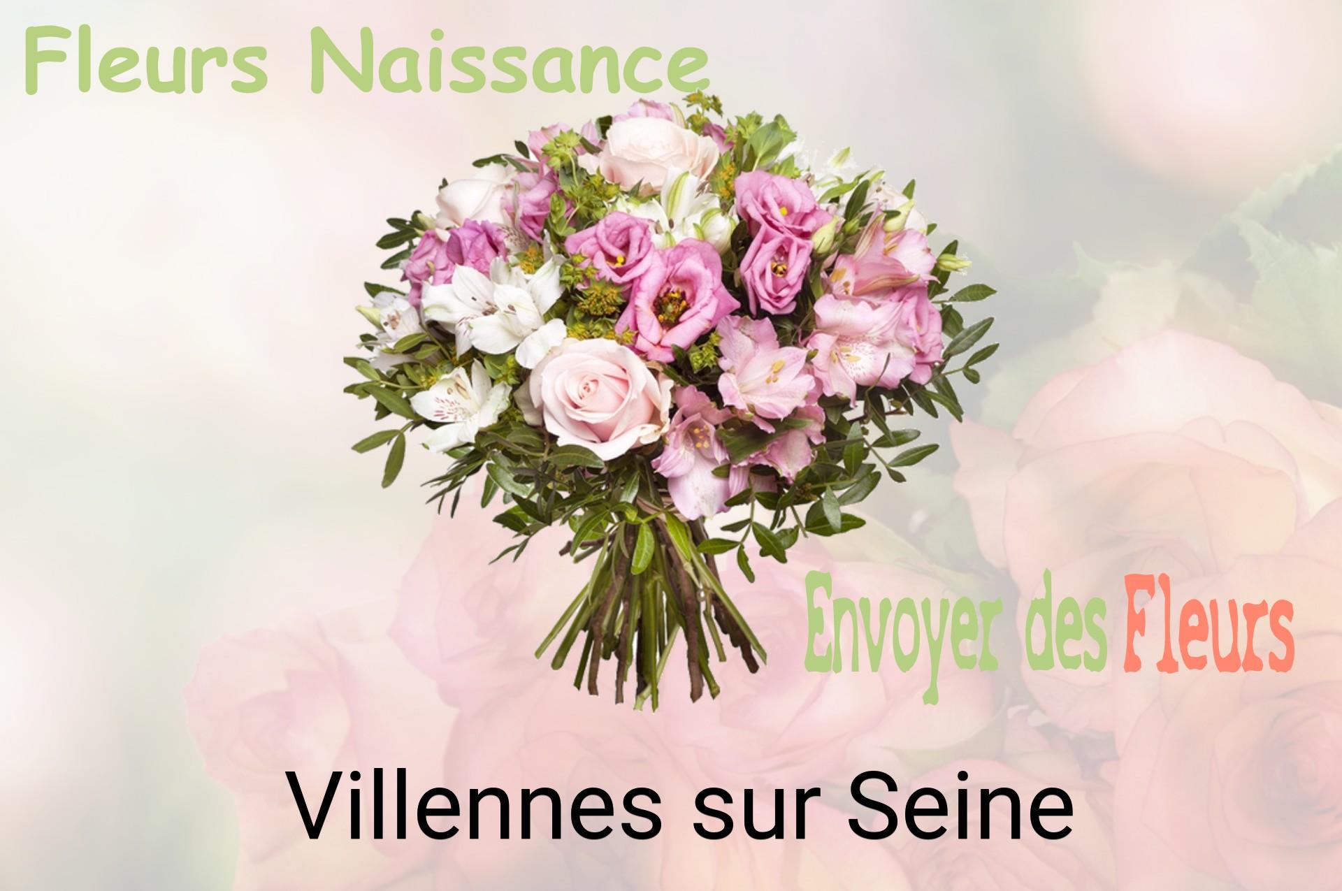 Bouquet de fleurs de naissance livré à Villennes-sur-Seine